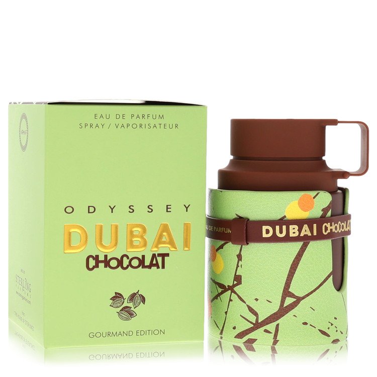 Odyssey Dubai Chocolat Gourmand by Armaf 3.4 Oz Eau De Parfum Spray In Box for Men