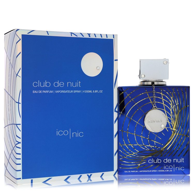 Armaf Club de Nuit Iconic Blue by Armaf Eau De Parfum Spray 6.8 oz | Men Collection by AAA Beauty - Premium Men Perfume and Cologne | AAA Beauty