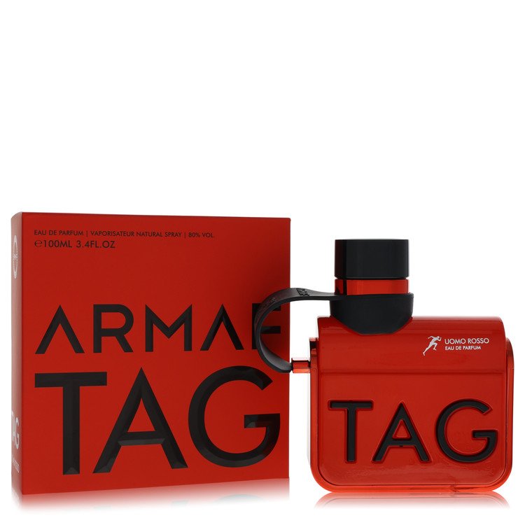 Armaf Tag Uomo Rosso by Armaf by Armaf 3.4 Oz Oz Eau De Parfum Spray 3.4 Oz for Men