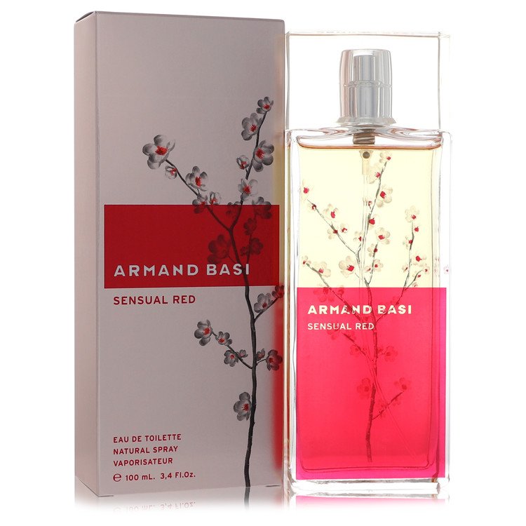 Armand Basi Sensual Red by Armand Basi 3.4 Oz Eau De Toilette Spray for Women