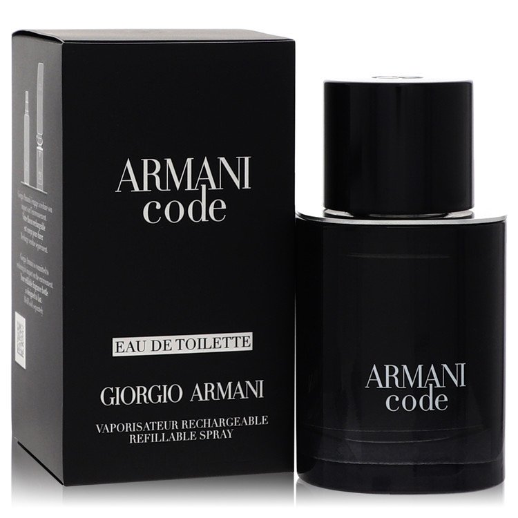 Armani Code by Giorgio Armani 1.7 Oz Eau De Toilette Spray Refillable for Men