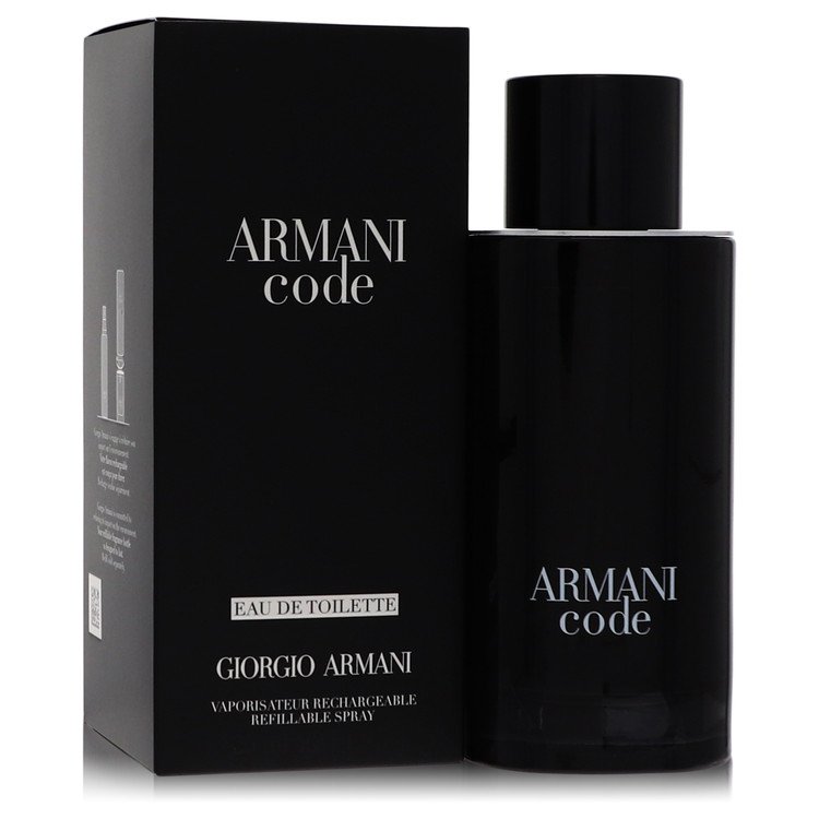 Giorgio Armani Code 4.2 Oz Eau De Toilette Spray Refillable for Men