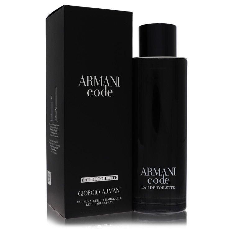 Armani Code by Giorgio Armani 6.7 Oz Eau De Toilette Spray Refillable for Men