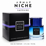 Niche Sapphire by Armaf 3.0 Oz Eau De Parfum Spray for Men