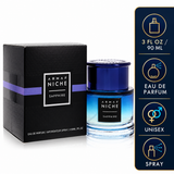 Niche Sapphire by Armaf 3.0 Oz Eau De Parfum Spray for Men