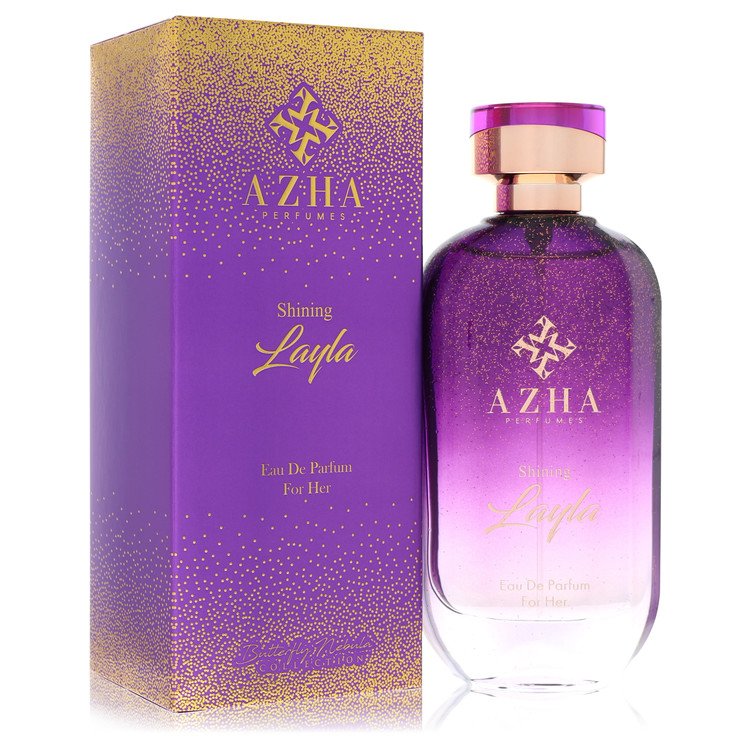 Azha Al Shining Layla by Azha 3.3 Oz Eau De Parfum Spray for Women