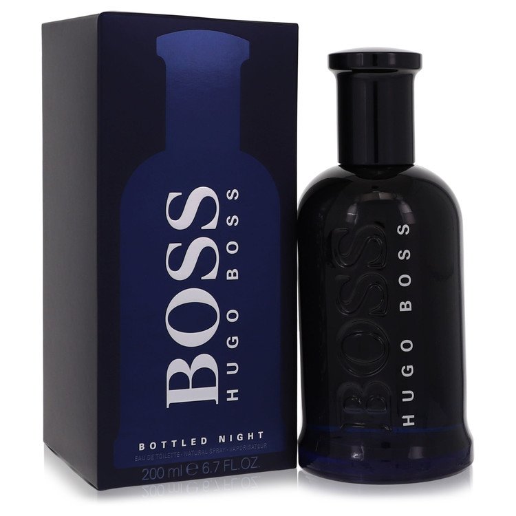 Boss Bottled Night by Hugo Boss Eau De Toilette Spray 6.7 oz for Men - Premium Designer Fragrance – Available at AAA Beauty