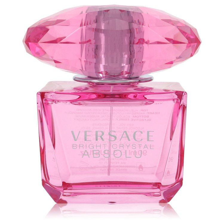 Versace Bright Crystal Absolu By Versace Perfume 3.0 Oz Eau De Parfum Spray For Women - Tester