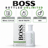 Boss Bottled Unlimited by Hugo Boss 3.3 Oz Eau De Toilette Spray In Box for Men