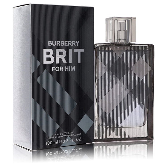 Burberry Brit For Him by Burberry 3.3 Oz Eau De Toilette Spray for Men