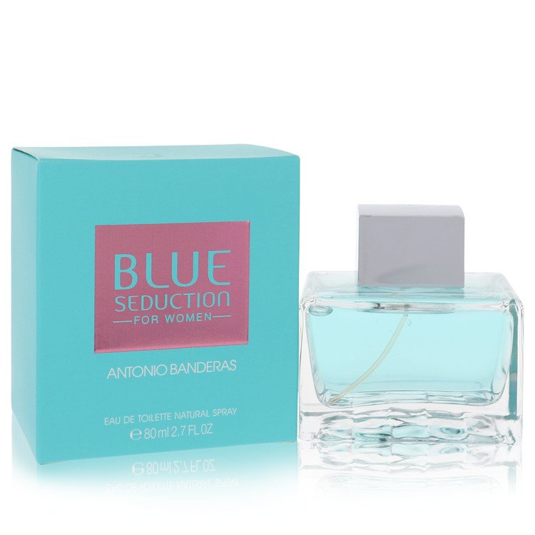 Blue Seduction by Antonio Banderas 2.7 Oz Eau De Toilette for Women
