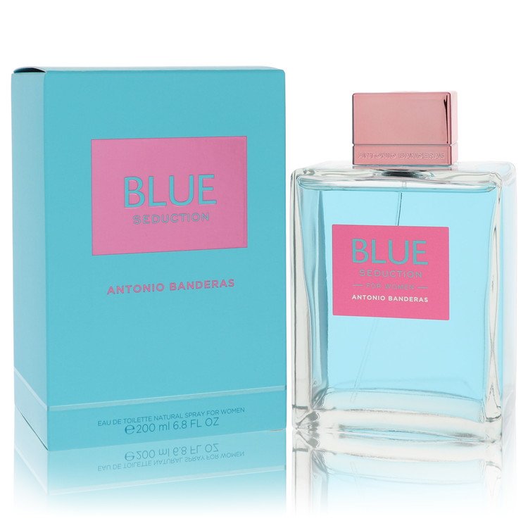 Blue Seduction by Antonio Banderas 6.75 Oz Eau De Toiette Spray for Women