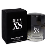 Black Xs by Paco Rabanne 3.4 Oz Eau De Toilette Spray In Box for Men