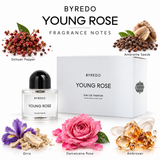 Young Rose by Byredo 3.4 Oz Eau De Parfum Spray for Unisex