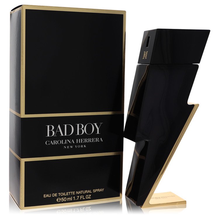 Bad Boy by Carolina Herrera 1.7 Oz Eau De Toilette Spray In Box for Men