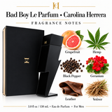 Bad Boy Le Parfum by Carolina Herrera 5.1 Oz Eau De Parfum Spray In Box for Men