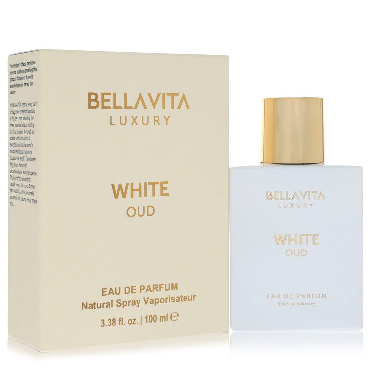 Bellavita Luxury White Oud by Bellavita 3.38 Oz Eau De Parfum Spray for Men