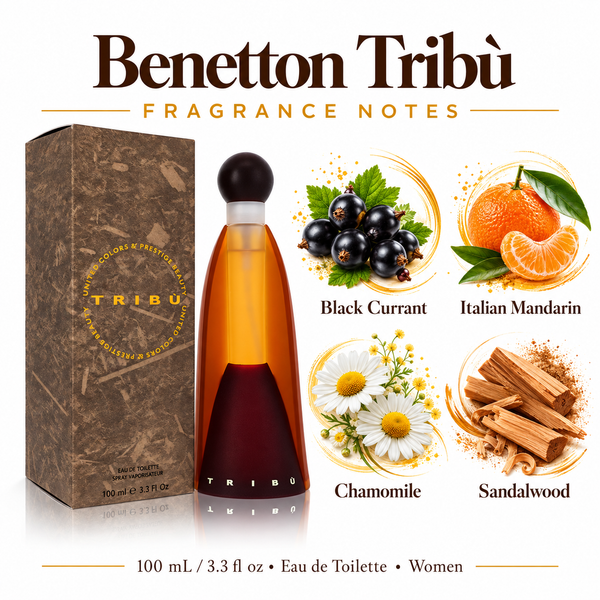 Tribu Women by Benetton 3.4 Oz Eau De Toilette Spray for Women