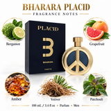 Placid 3 by Bharara 3.4 Oz Parfum Spray for Men