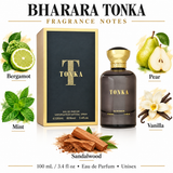 Beauty Tonka by Bharara 3.4 Oz Eau De Parfum Spray for Men
