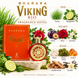 Viking Rio by Bharara Beauty 3.4 Oz Eau De Parfum Spray In Box for Men