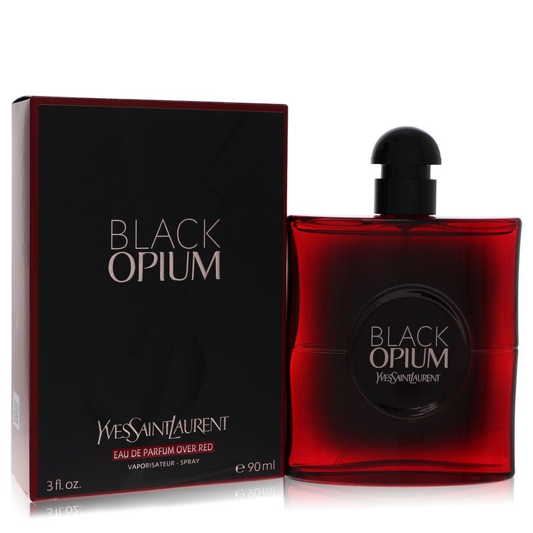 Black Opium Over Red by Yves Saint Laurent 3 Oz Eau De Parfum Spray for Women