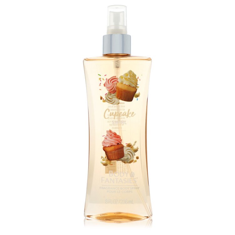 Body Fantasies Signature Cupcake Swirl by Parfums De Coeur 8 Oz Body Spray for Women