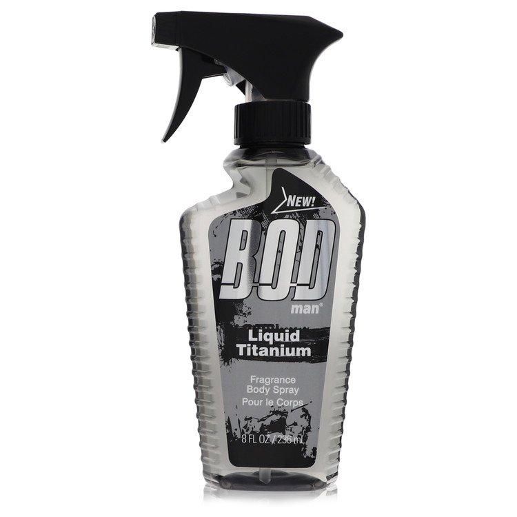 Bod Man Liquid Titanium by Parfums De Coeur 8 Oz Fragrance Body Spray for Men