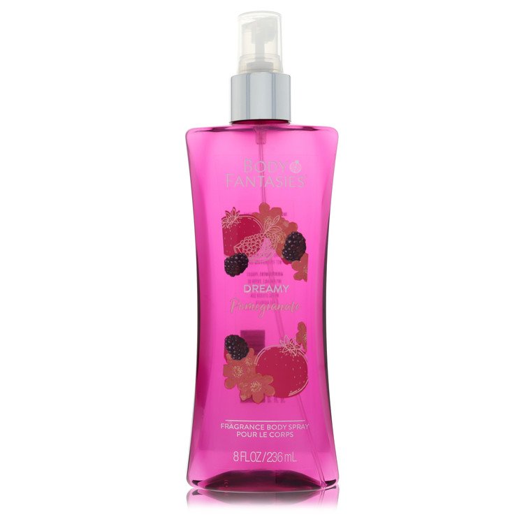 Body Fantasies Dreamy Pomegranate by Parfums De Coeur 8 Oz Body Spray for Women