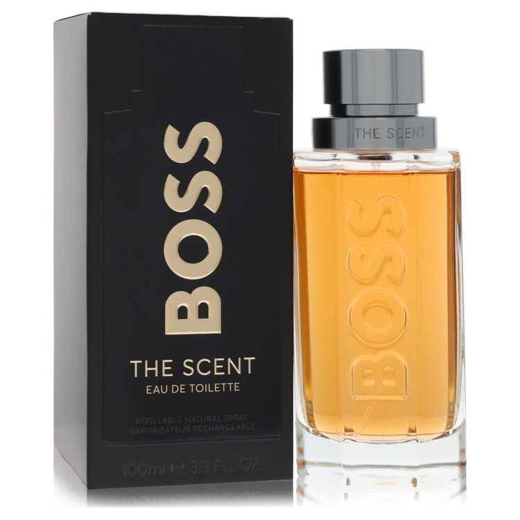 Boss The Scent Men by Hugo Boss Eau De Toilette Refillable Spray 3.3 oz | Men Collection by AAA Beauty - Premium Men Perfume and Cologne | AAA Beauty