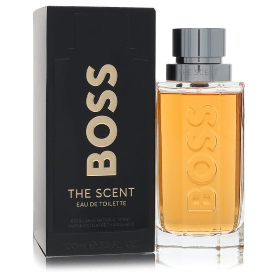 Boss The Scent by Hugo Boss 3.3 Oz Eau De Toilette for Men