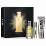 Bottled # 6 3 pcs Gift Set (3.3 EDT Sp & 3.3 S/Gel & 0.3 oz Mini Spray) by Hugo Boss for Men