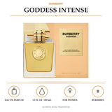Burberry Goddess Intense by Burberry 3.3 Oz Eau De Parfum Spray In Box for Women