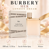 Her London Dream by Burberry 3.3 Oz Eau De Parfum for Women