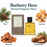 Hero by Burberry 1.7 Oz Eau De Parfum Spray for Men