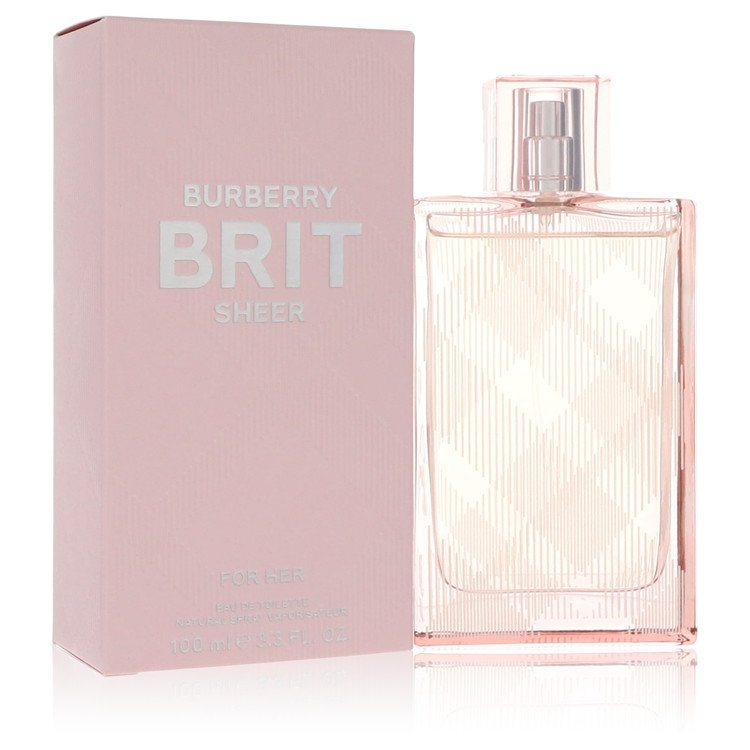 Burberry Brit Sheer by Burberry 3.3 Oz Eau De Toilette Spray In Box for Women