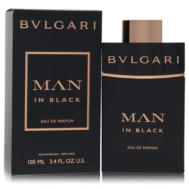 Bvlgari Man In Black by Bvlgari 3.4 Oz Eau De Parfum Refillable Spray for Men
