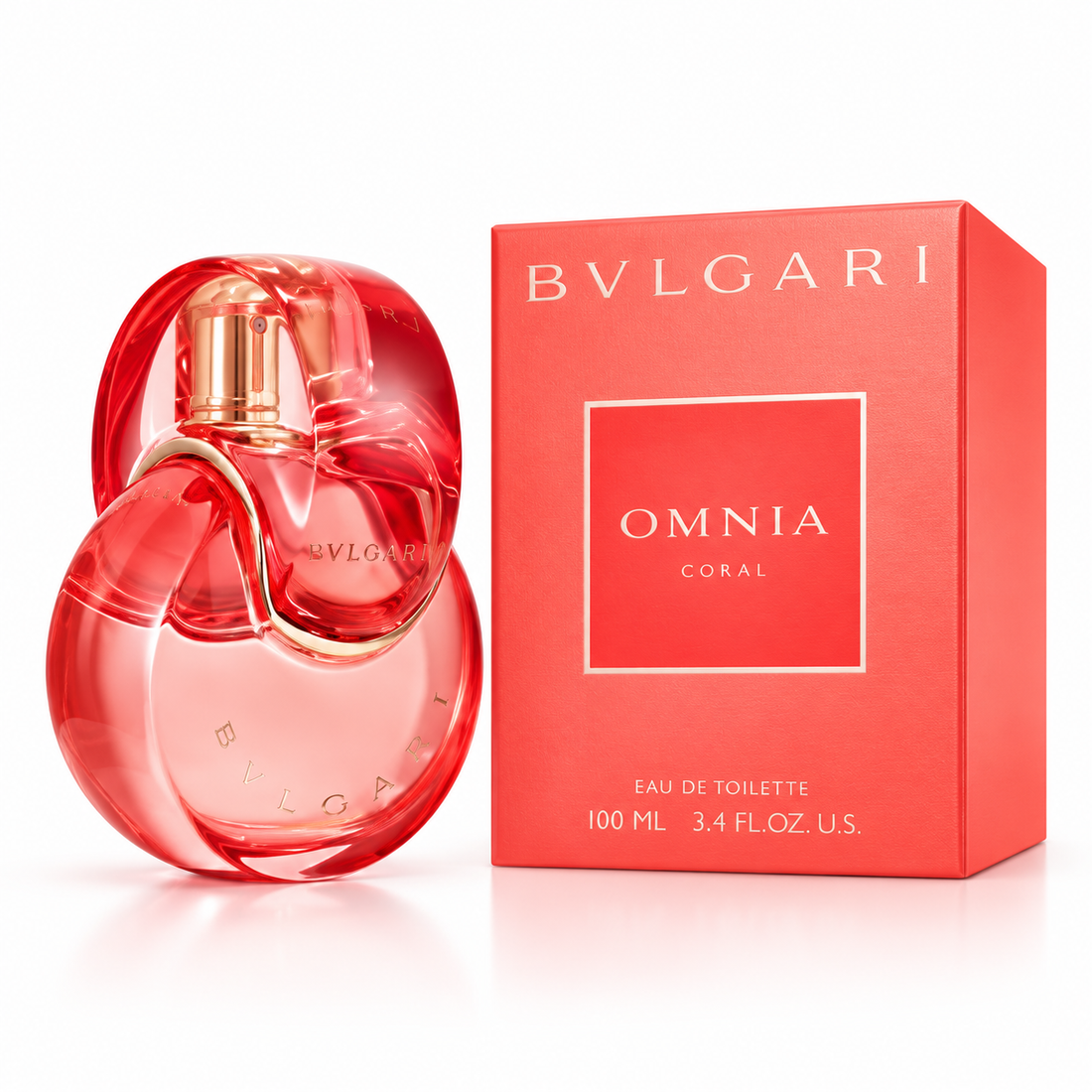 Omnia Coral by Bvlgari 3.4 Oz Eau De Toilette Spray In Box for Women