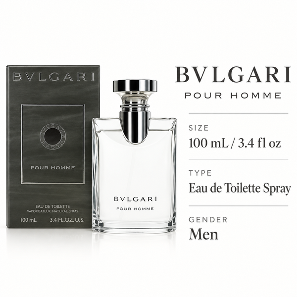 Bvlgari by Bvlgari 3.4 Oz Eau De Toilette Spray In Box for Men