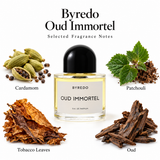 Oud Immortel by Byredo 3.3 Oz Eau De Parfum Spray In Box for Unisex