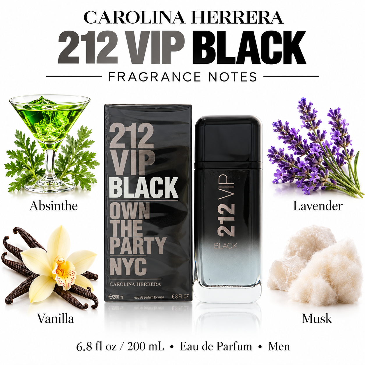 CAROLINA HERRERA 212 VIP BLACK — main