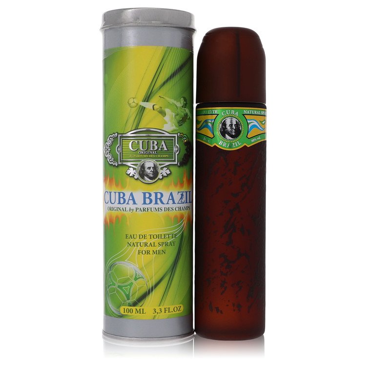 Cuba Brazil by Fragluxe 3.4 Oz Eau De Toilette Spray for Men