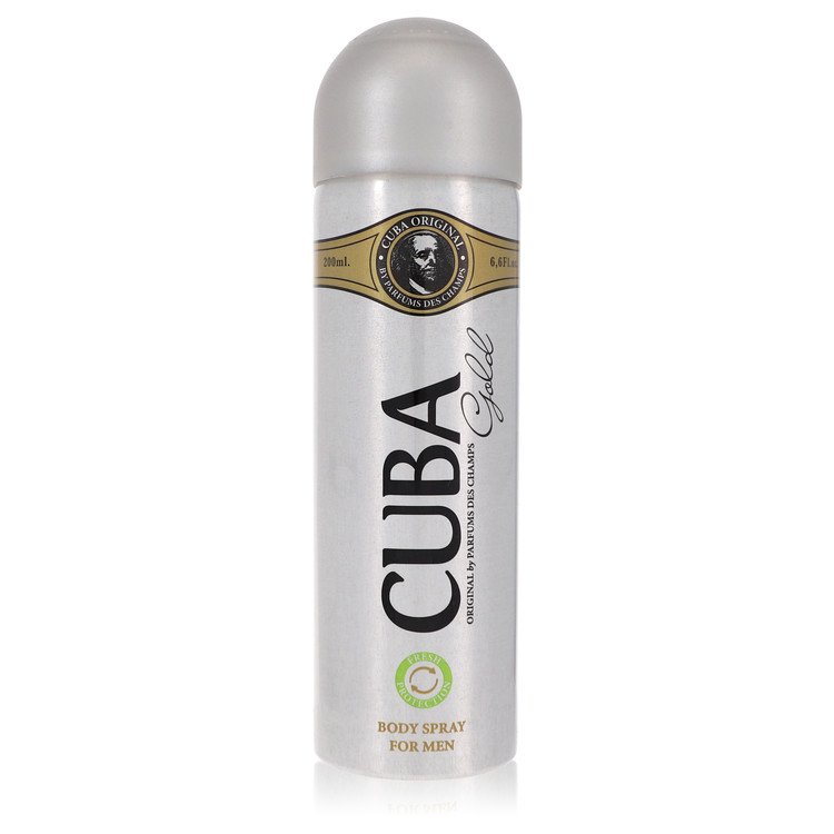 Cuba Gold by Fragluxe 6.7 Oz Deodorant Spray (unboxed) for Men