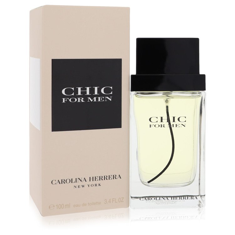 Carolina Herrera Chic 3.4 Oz Eau De Toilette Spray for Men