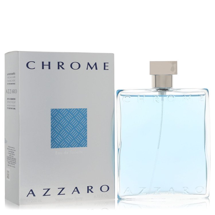 Chrome By Azzaro for Men - 6.76 OZ EAU DE TOILETTE SPRAY