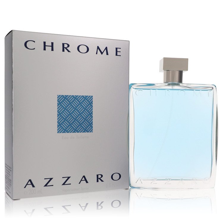 Chrome By Azzaro Cologne 6.76 Oz Eau De Toilette Spray For Men - Box