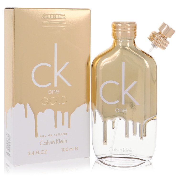 Ck One Gold By Calvin Klein Fragrance 3.4 Oz Eau De Toilette Spray For Unisex - Box