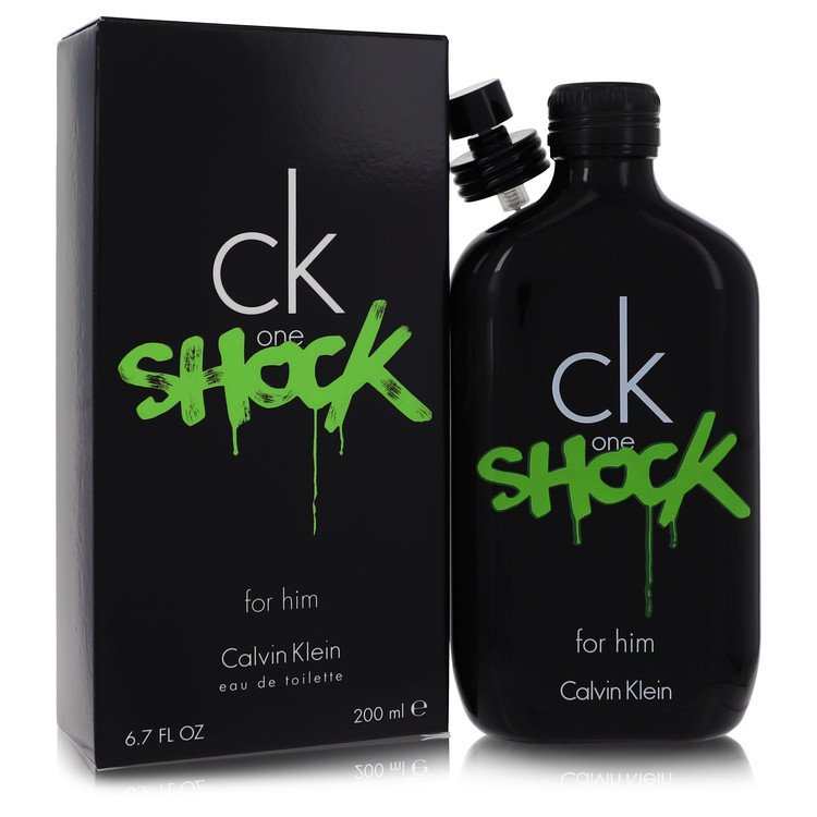 Ck One Shock By Calvin Klein Eau De Toilette Spray 6.7 Oz / 200 Ml for Men