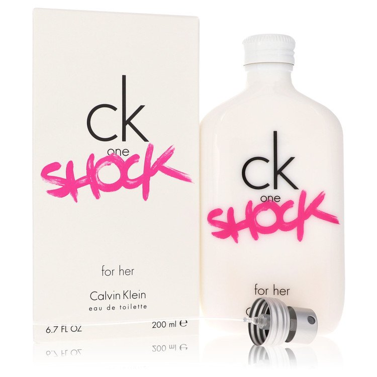 Ck One Shock By Calvin Klein 6.7 Oz Eau De Toilette Spray For Women In Box