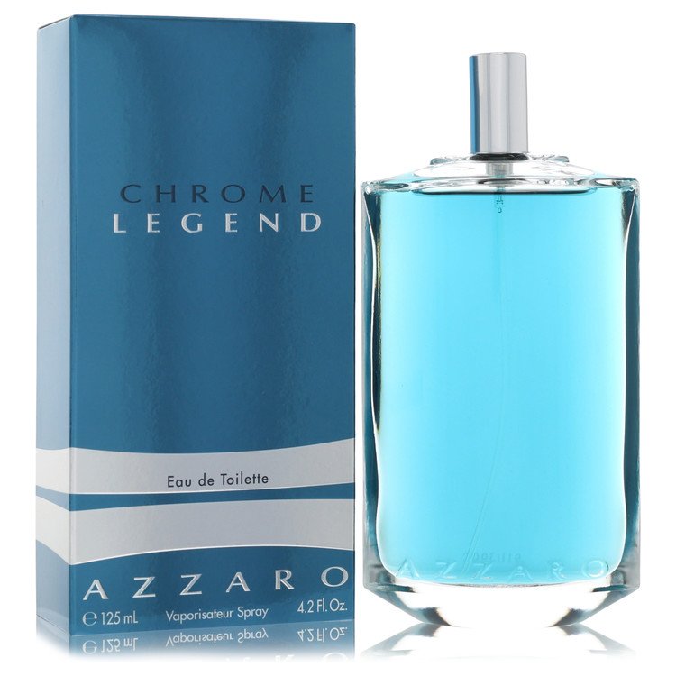 Chrome Legend by Azzaro 4.2 Oz Eau De Toilette Spray for Men